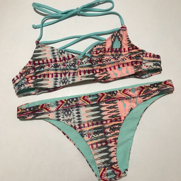 roxy bikini set